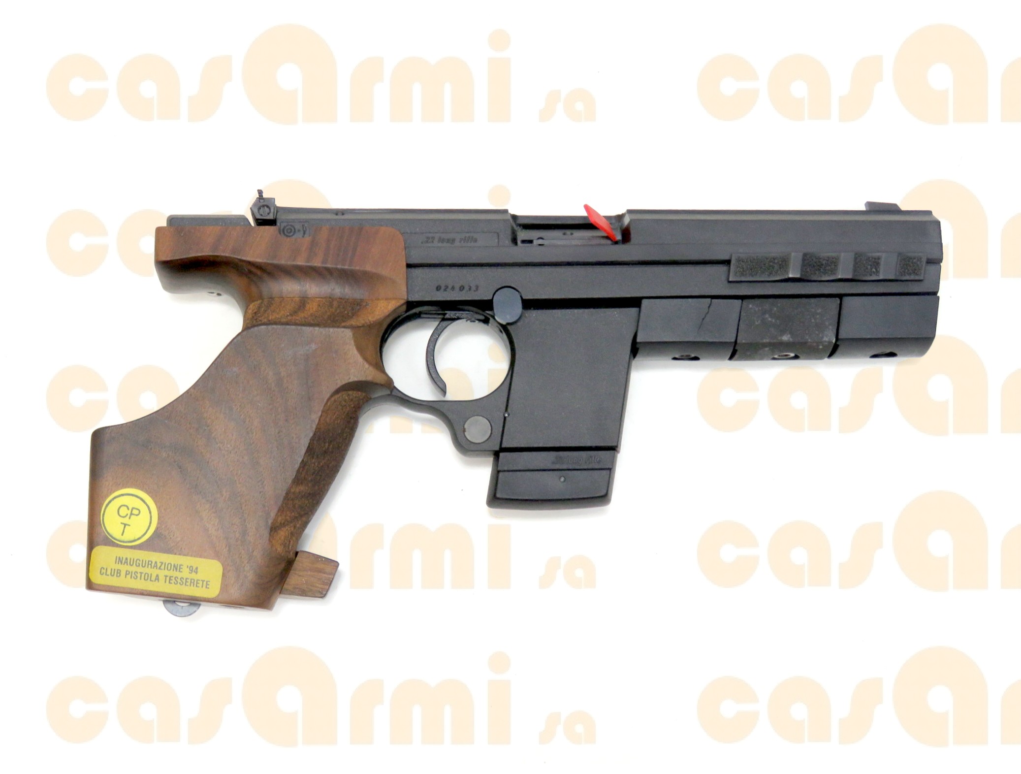 Hämmerli mod. 280 mancina, con valigetta in alluminio .22 long rifle